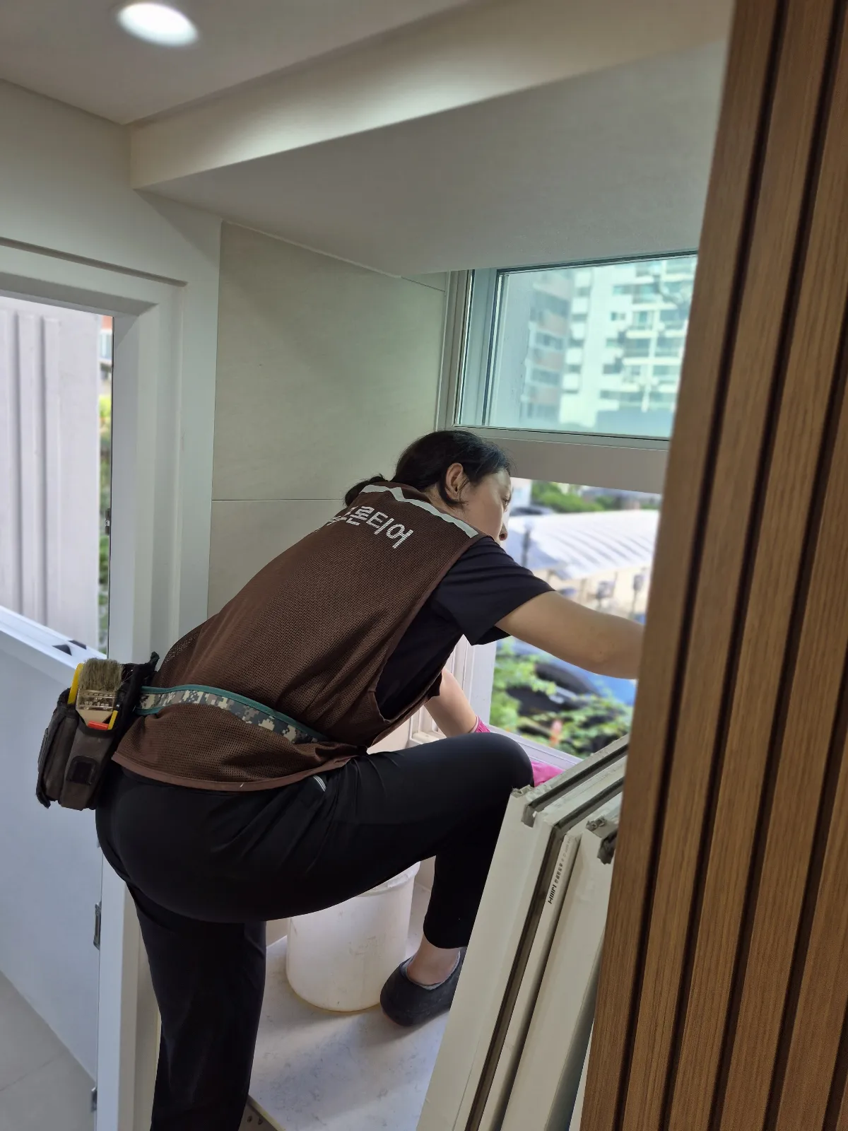 이사청소 관리 방문 현장 사진